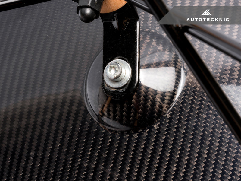 AutoTecknic Midcentury Dry Carbon Dowel-Leg Side Chair