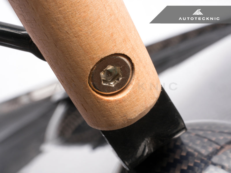 AutoTecknic Midcentury Dry Carbon Dowel-Leg Side Chair