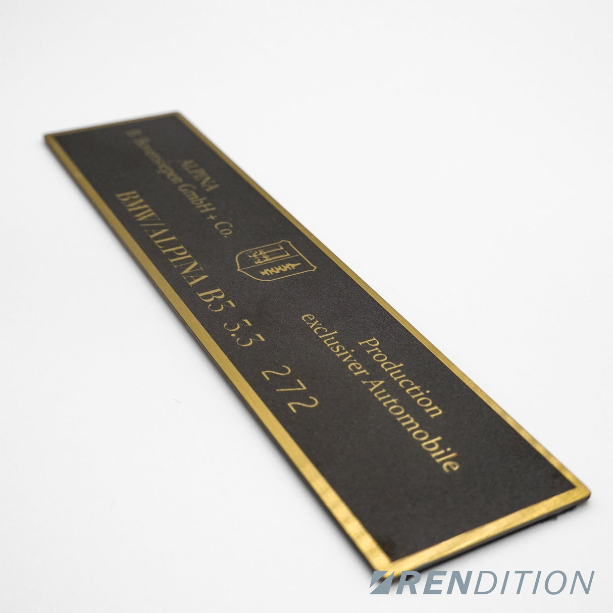 ALPINA B3 INTERIOR BADGE REPLICA REPLACEMENT B5 B6 B8 B9 B12 - K2 Industries