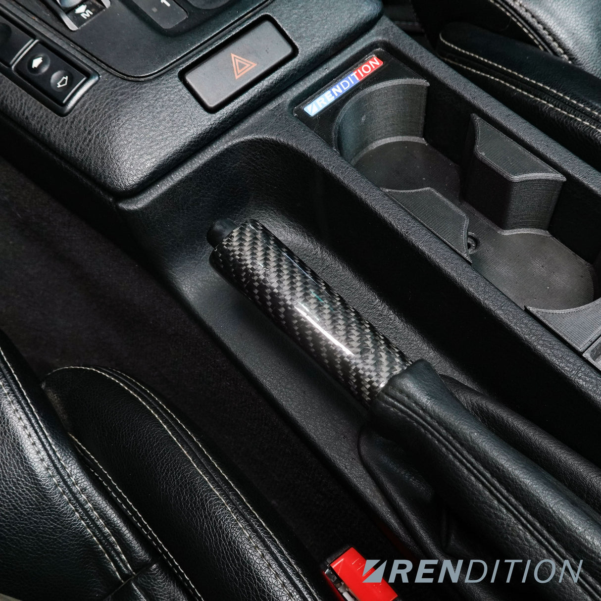 BMW E36 CARBON FIBER HANDBRAKE LEVER - K2 Industries