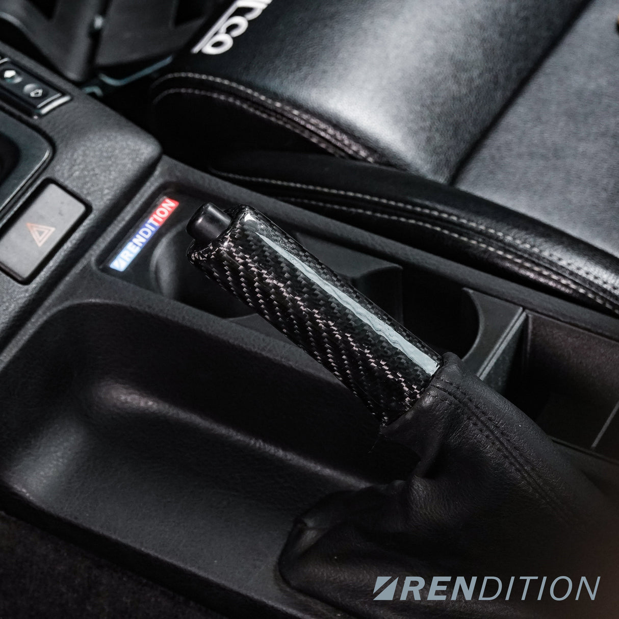 BMW E36 CARBON FIBER HANDBRAKE LEVER - K2 Industries