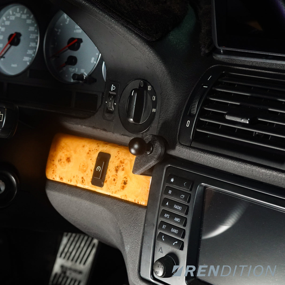BMW E39 PHONE MOUNT PHONE HOLDER - K2 Industries