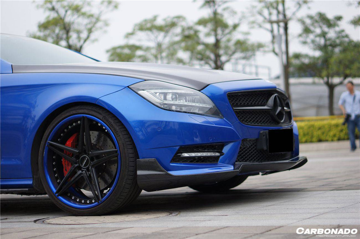 2010-2014 Mercedes Benz W218 CLS Class 350 400 500 RT Style Front Lip