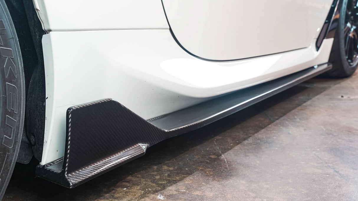 Carbon Fiber Toyota GR86/ Subaru BRZ Side Rocker Extensions 2022+