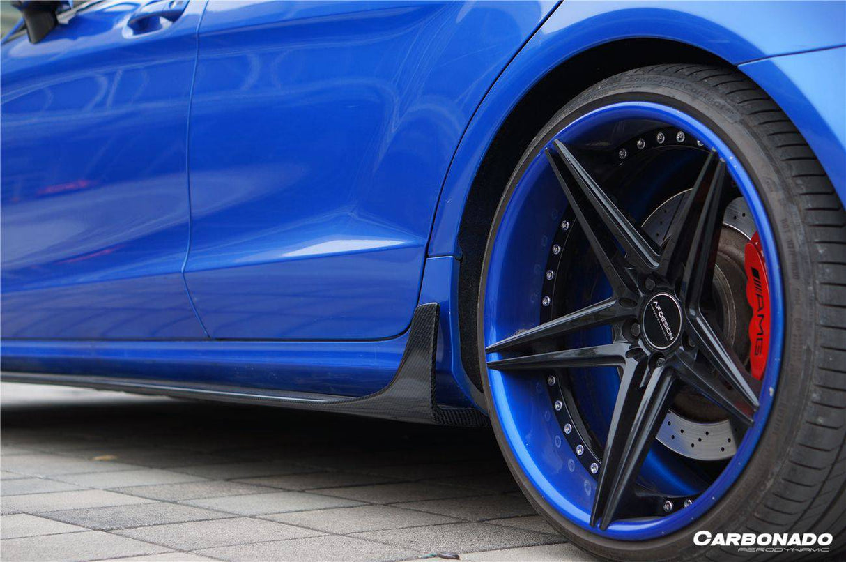 2010-2018 Mercedes Benz W218 CLS Class DP Style Side Skirts Under Board | Fits CLS350, CLS400, CLS500, CLS550, CLS63