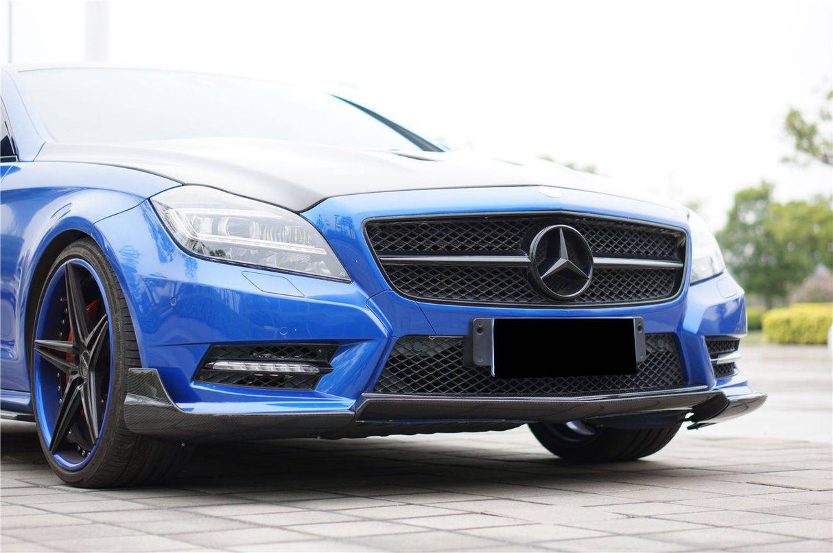2010-2014 Mercedes Benz W218 CLS Class 350 400 500 RT Style Front Lip