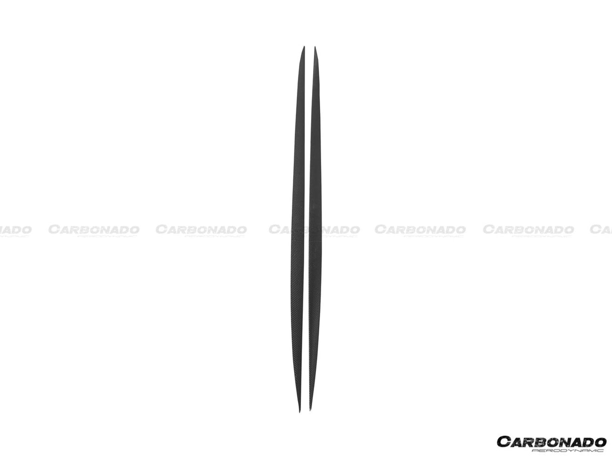 2019-2023 Mercedes Benz AMG GT63 S 4Door Coupe X290 OEM Style Carbon Fiber Side Skirts