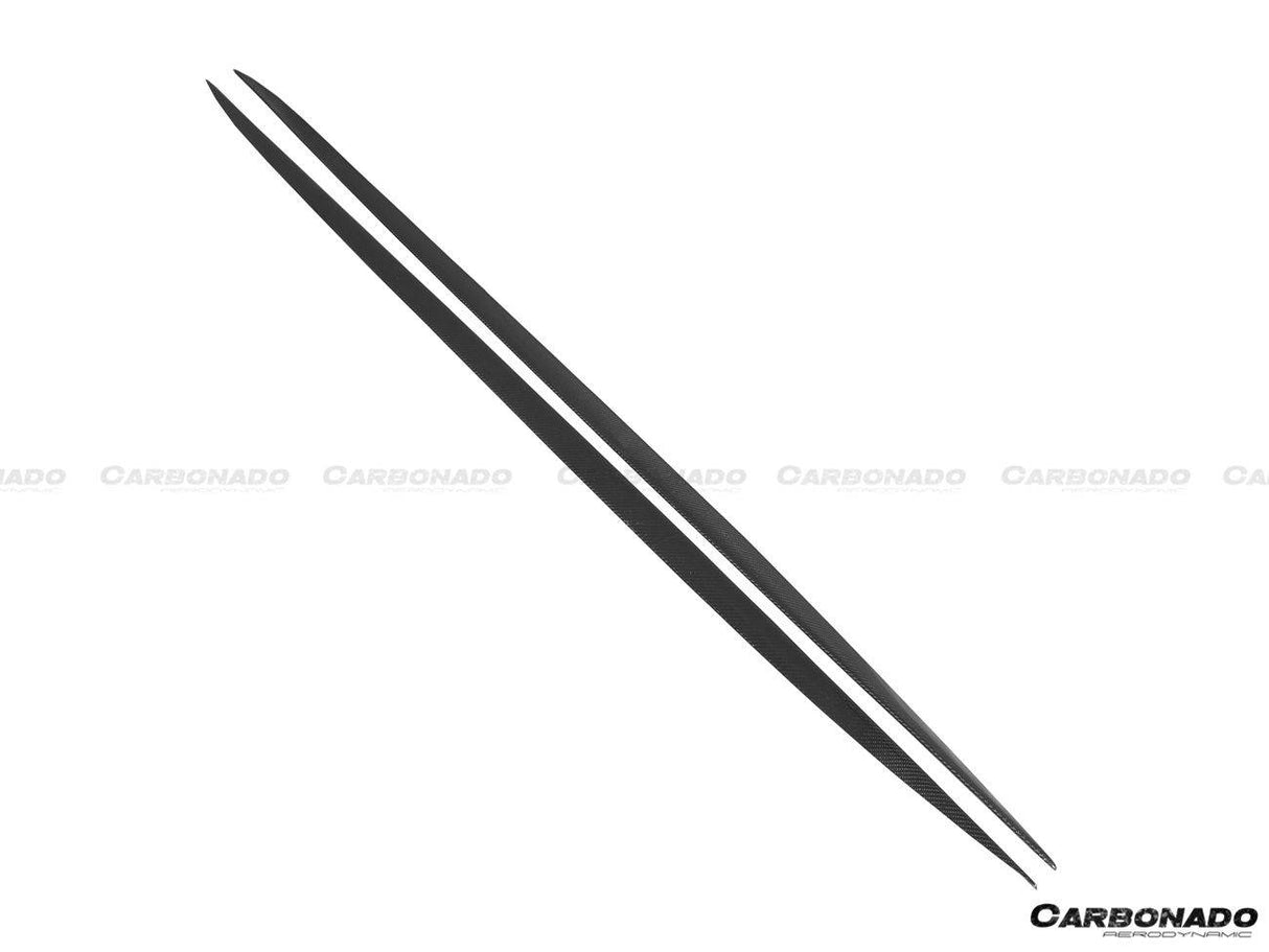2019-2023 Mercedes Benz AMG GT63 S 4Door Coupe X290 OEM Style Carbon Fiber Side Skirts