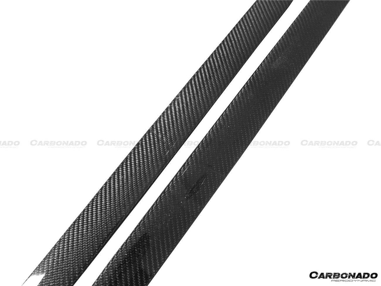 2019-2023 Mercedes Benz AMG GT63 S 4Door Coupe X290 OEM Style Carbon Fiber Side Skirts