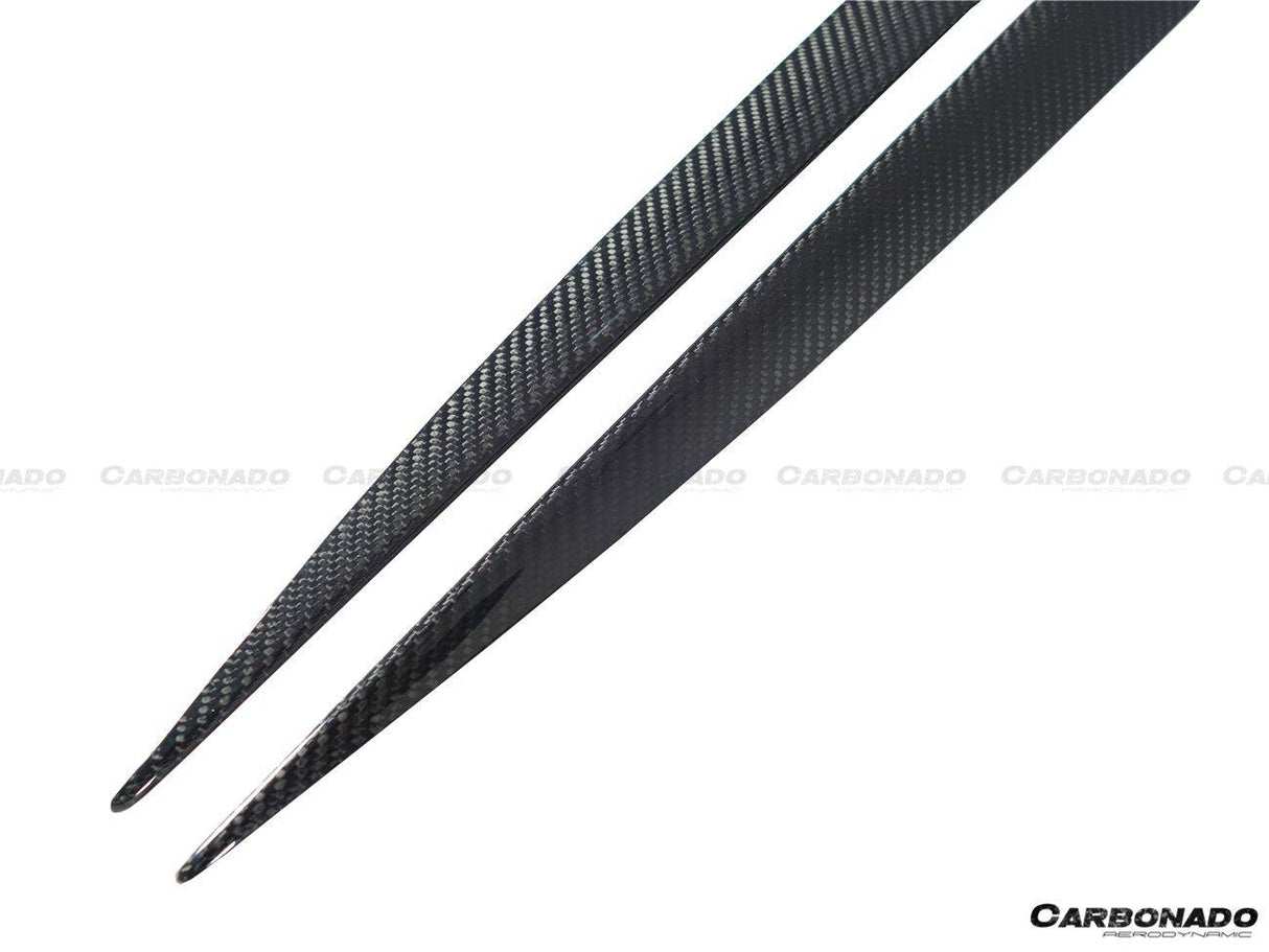 2019-2023 Mercedes Benz AMG GT63 S 4Door Coupe X290 OEM Style Carbon Fiber Side Skirts