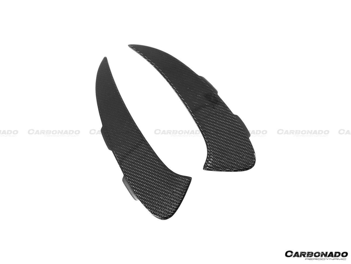 2019-2023 Mercedes Benz AMG GT63 S 4Door Coupe X290 OEM Style Carbon Fiber Rear Canards