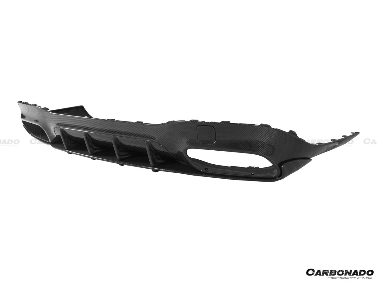 2019-2023 Mercedes Benz AMG GT63 S 4Door Coupe X290 OEM Style Carbon Fiber Rear Diffuser