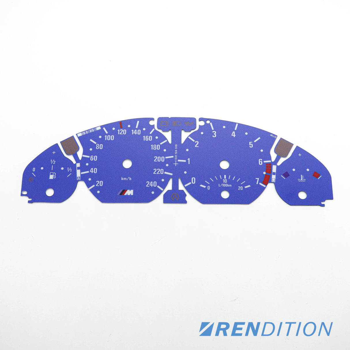 BMW E46 GAUGE FACE FOR M3 330 328 325 318 320 323 316 - K2 Industries