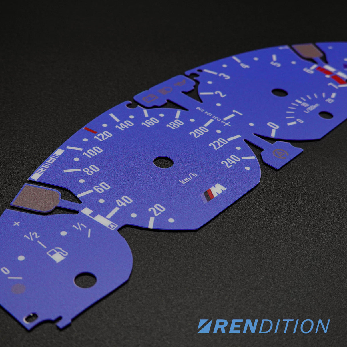 BMW E46 GAUGE FACE FOR M3 330 328 325 318 320 323 316 - K2 Industries