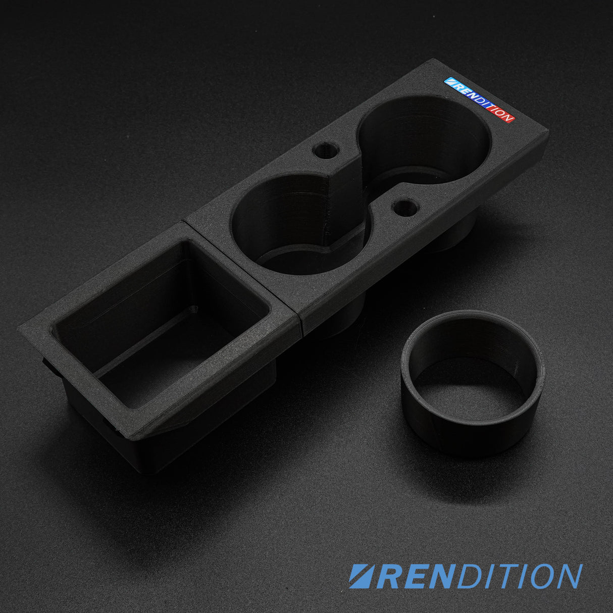 E46 FRONT CUP HOLDERS - small cup adapters