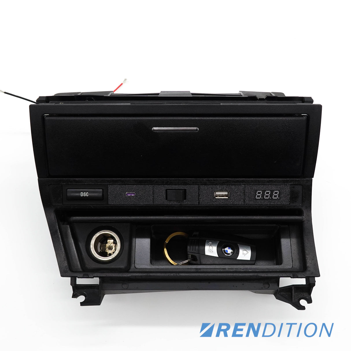 BMW E46 FRONT ASHTRAY USB CHARGER & SPACE OPTIMISATION - K2 Industries