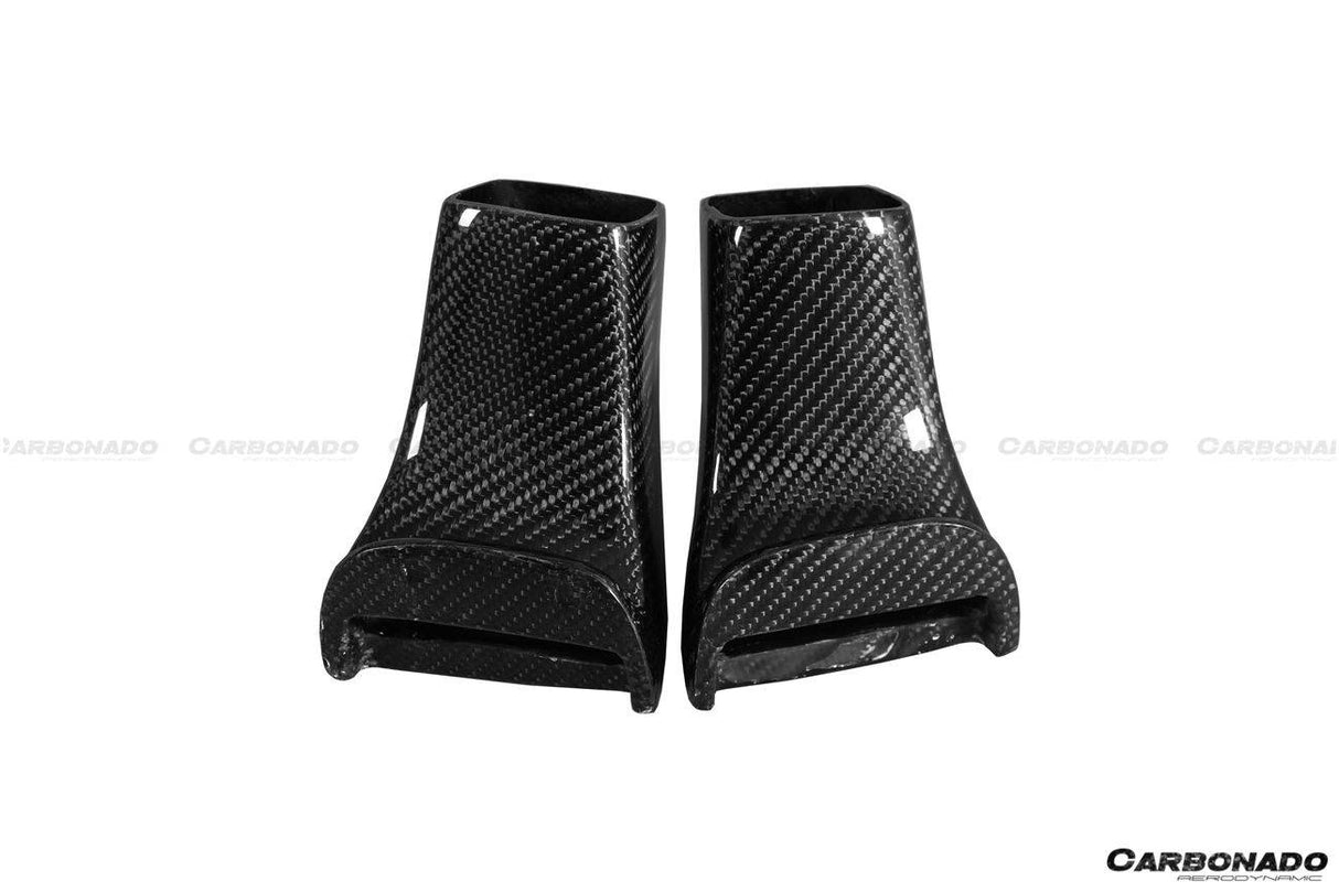 2017-2023 Nissan GTR R35 EBA OEM Style Carbon Fiber Hood Scoops