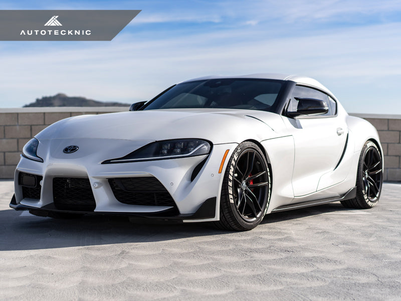 AutoTecknic Replacement Aero Carbon Mirror Covers - A90 Supra 2020-Up