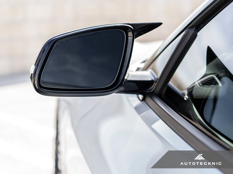 AutoTecknic Replacement Aero Carbon Mirror Covers - A90 Supra 2020-Up