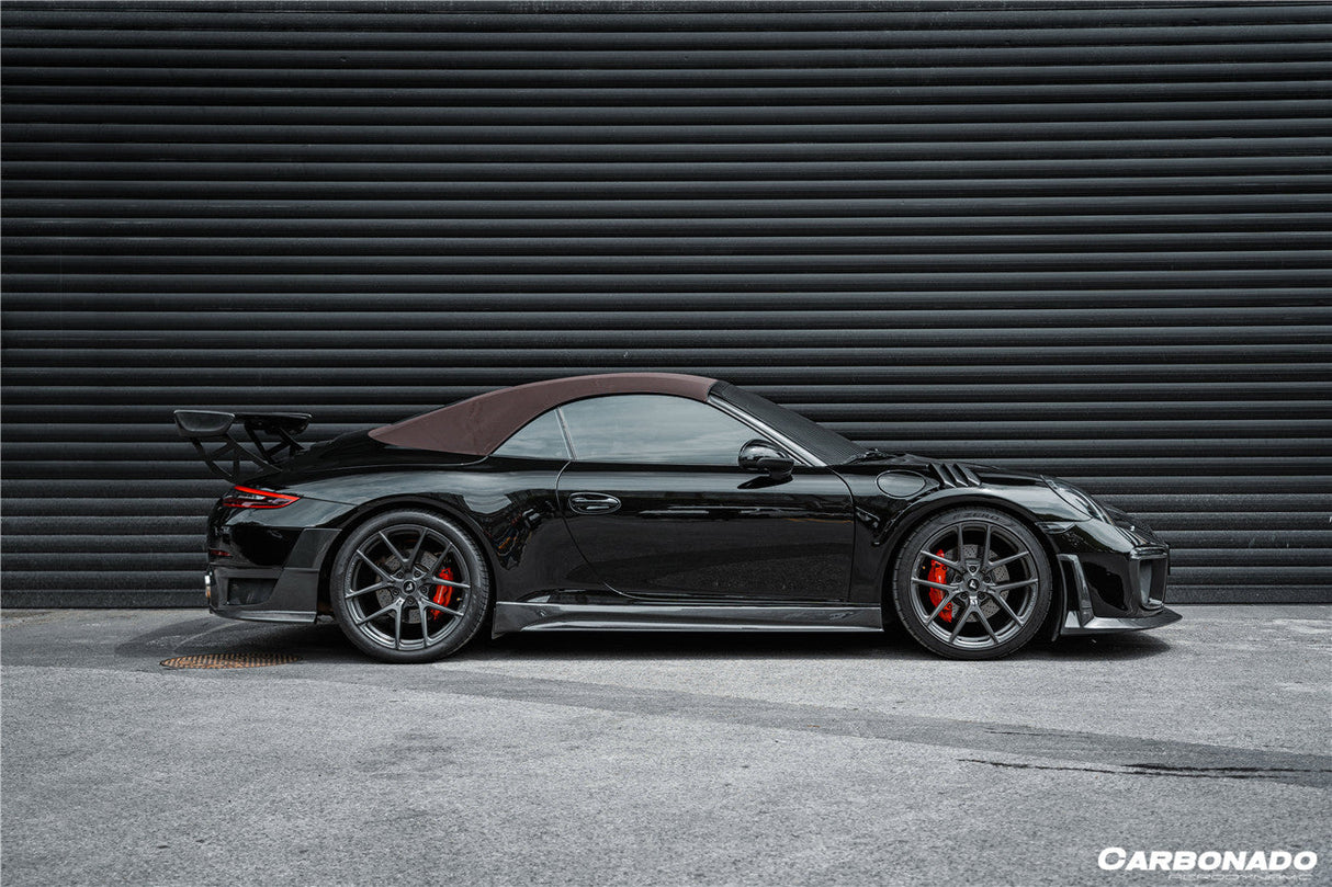 2012-2015 Porsche 911 991.1 Carrera S 2C Convert 991.2 GT2RS Style Part Carbon Fiber Full Body Kit