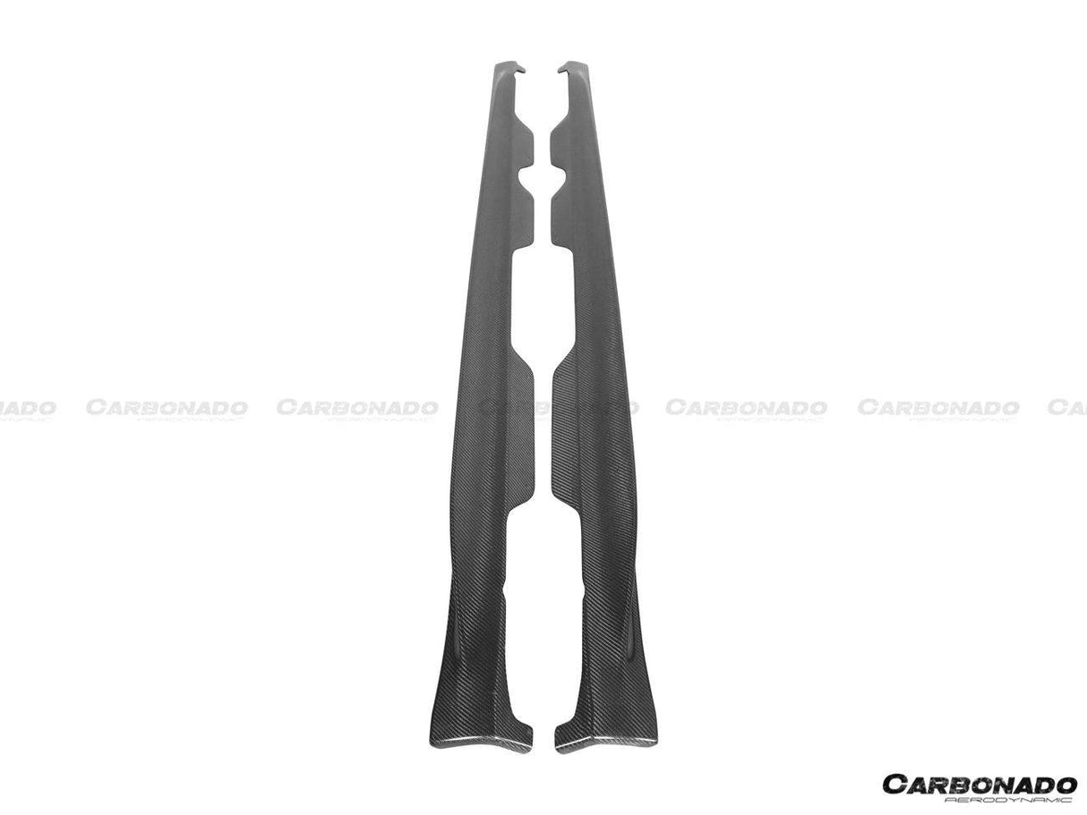 2015-2017 Mercedes Benz AMG GT GTS OEM Style Carbon Fiber Skirts Splitters