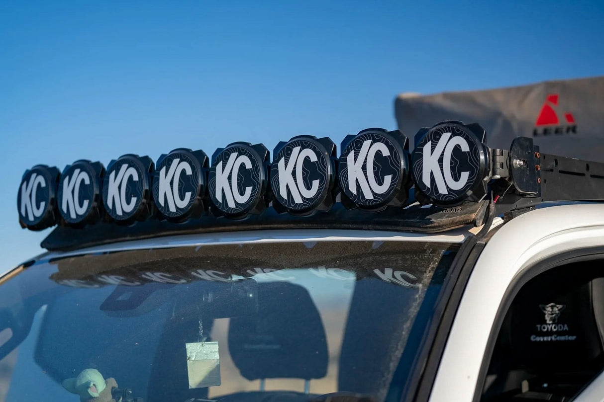 KC HiLITES Pro6 / Titan Gravity Light Cover Topo Overlays (Pair) - Universal