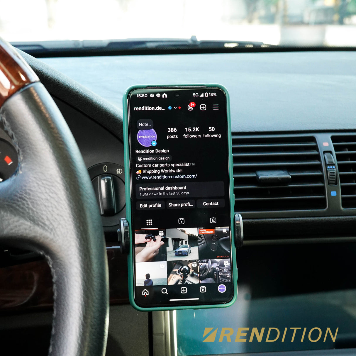 BMW E39 PHONE MOUNT PHONE HOLDER - K2 Industries