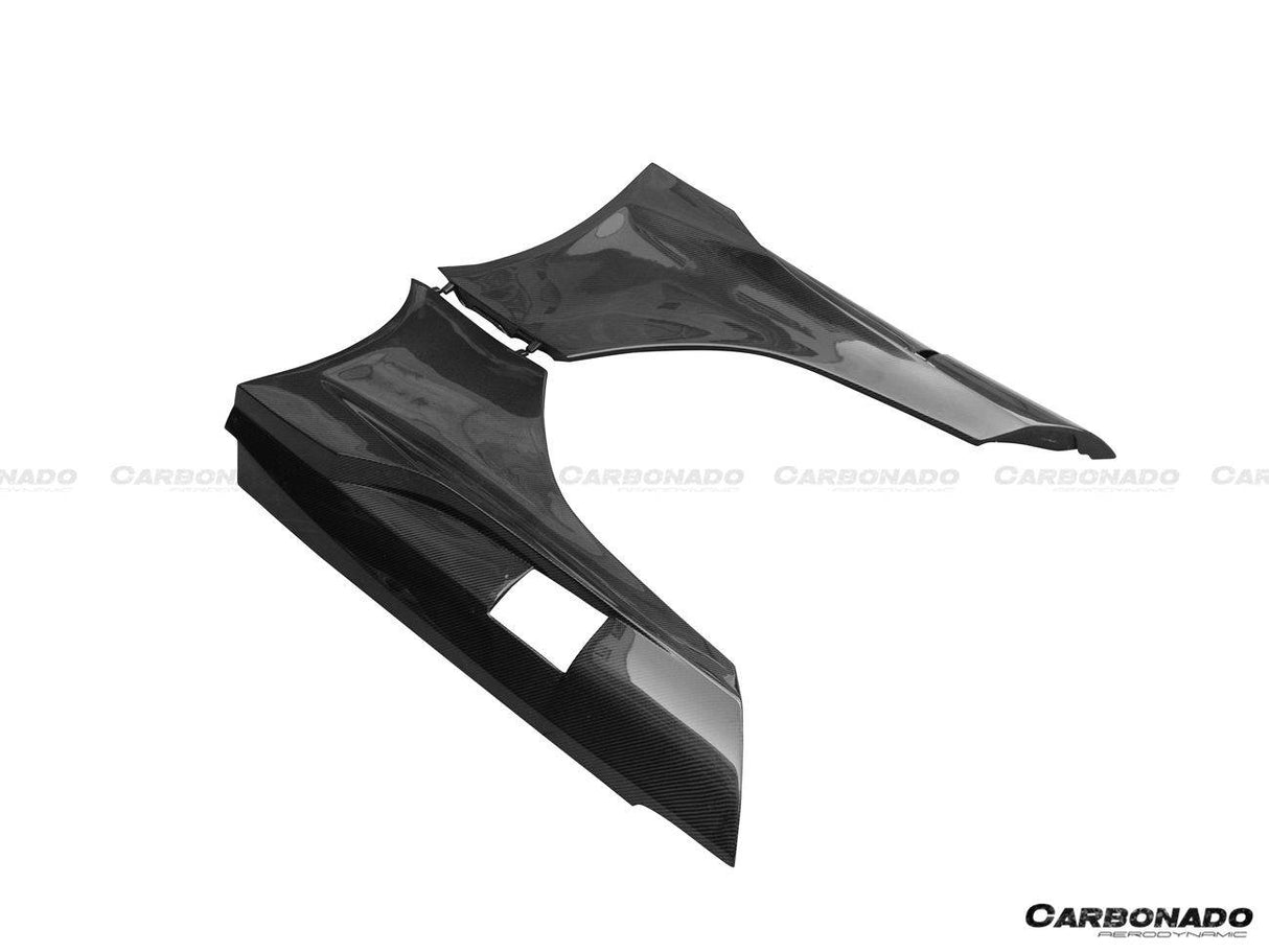 2011-2017 McLaren 650S & MP4 12C BKSS Style Carbon Fiber Side Skirts