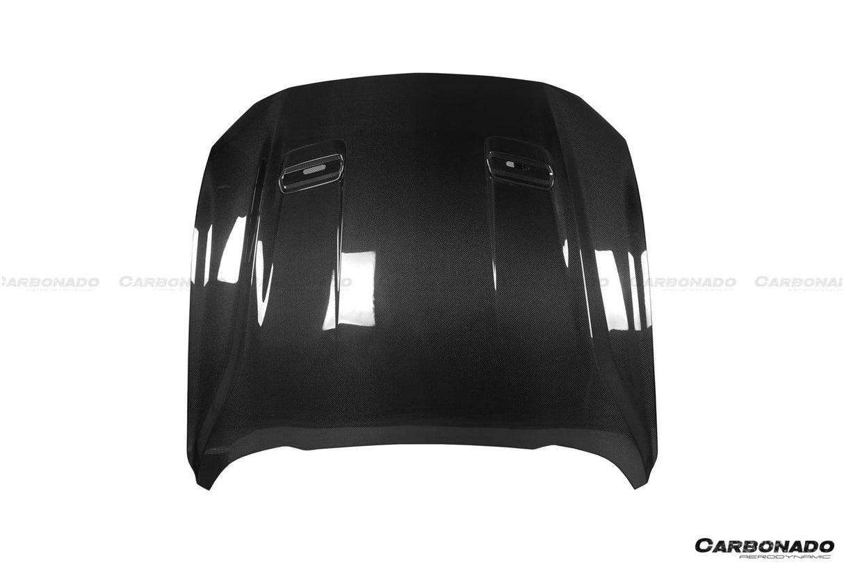 2018-2023 Ford Mustang OEM Style Carbon Fiber Hood