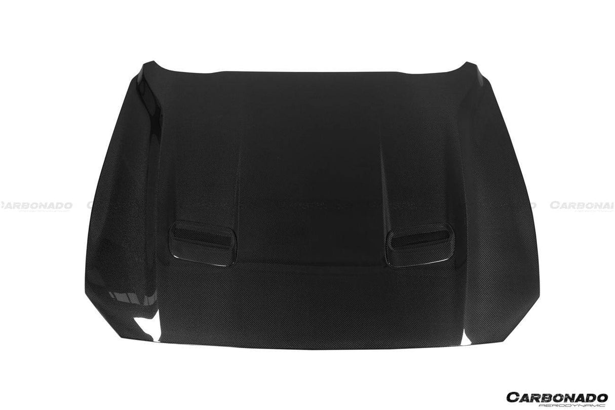 2018-2023 Ford Mustang OEM Style Carbon Fiber Hood