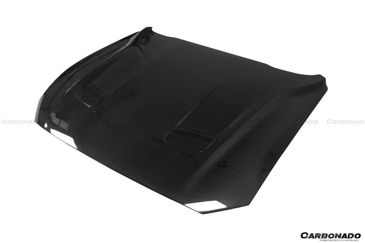 2018-2023 Ford Mustang OEM Style Carbon Fiber Hood