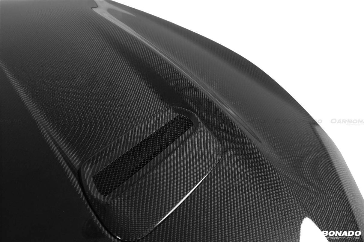 2018-2023 Ford Mustang OEM Style Carbon Fiber Hood
