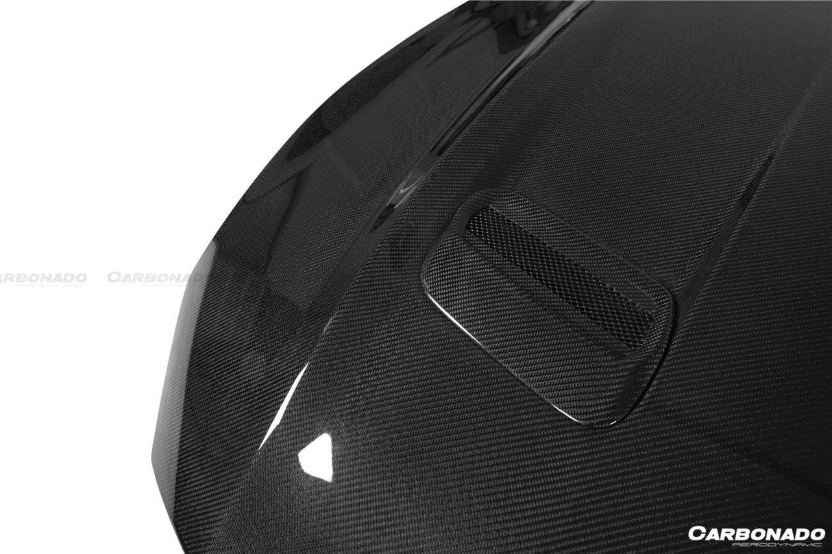 2018-2023 Ford Mustang OEM Style Carbon Fiber Hood