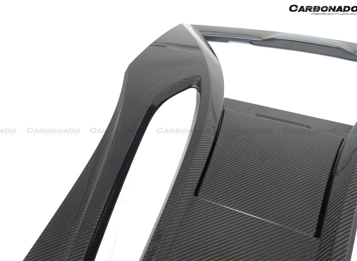 2015-2020 McLaren 540C 570S Coupe Autoclave OEM Style Dry Carbon Fiber Rear Engine Trunk Replacement