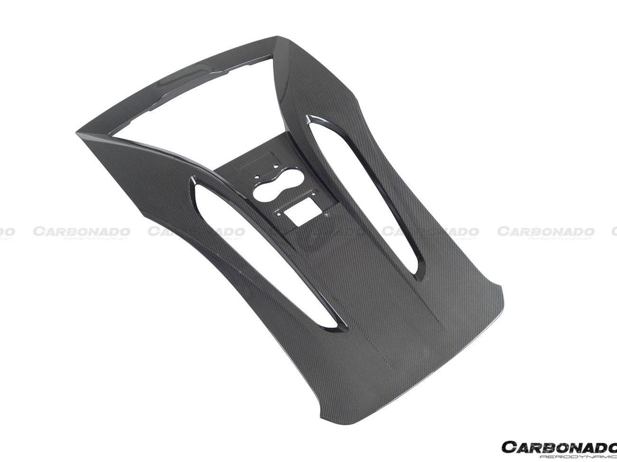 2015-2020 McLaren 540C 570S Coupe Autoclave OEM Style Dry Carbon Fiber Rear Engine Trunk Replacement