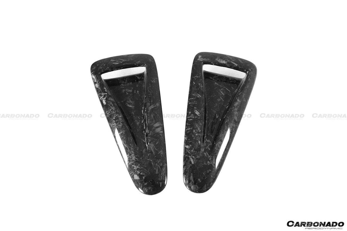 2017-2023 Nissan GTR R35 EBA OEM Style Carbon Fiber Hood Scoops