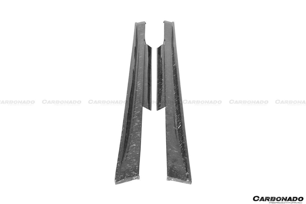 2008-2016 Nissan GTR R35 CBA DBA ZEL Style Carbon Fiber Side Skirts