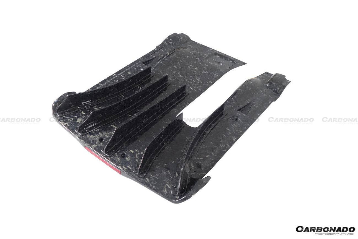 2012-2023 Nissan GTR R35 DBA & EBA NISMO Style Carbon Fiber Rear Diffuser With Canards & Break Light