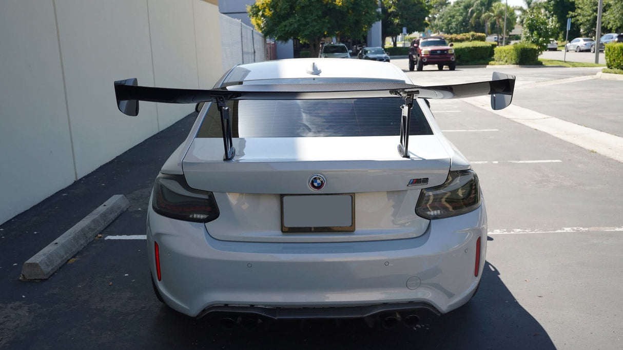 BMW F87 M2 GTC-300 Carbon Fiber Adjustable Wing 2016-2021