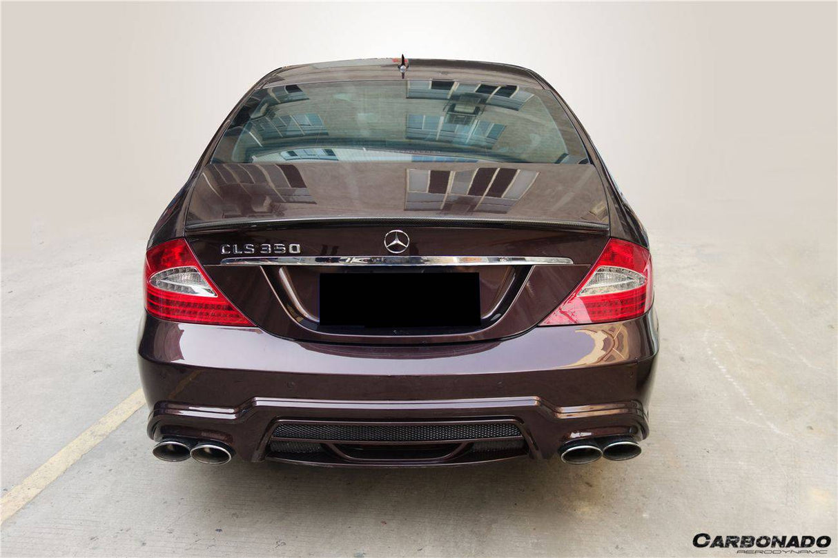 2005-2009 Mercedes Benz W219 Cls Class WD Style Rear Bumper with Exhaust Tips