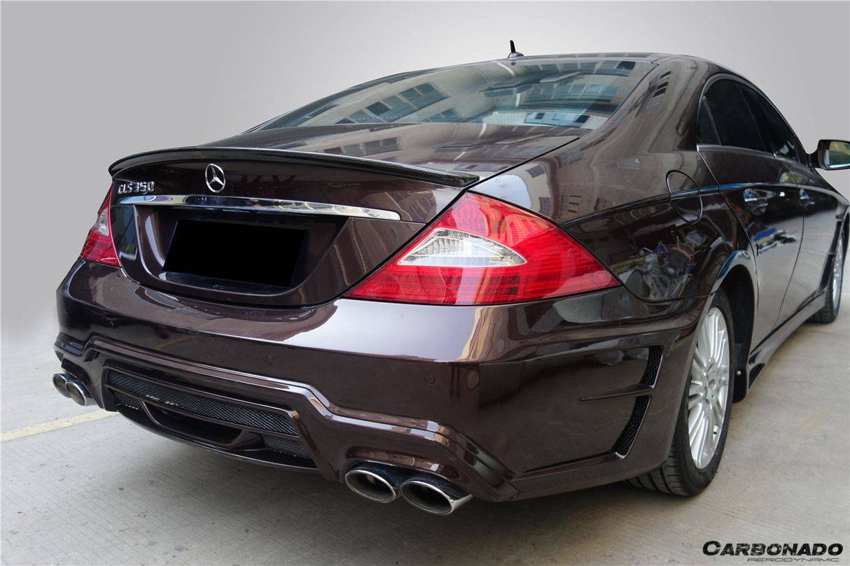 2005-2009 Mercedes Benz W219 Cls Class WD Style Rear Bumper with Exhaust Tips
