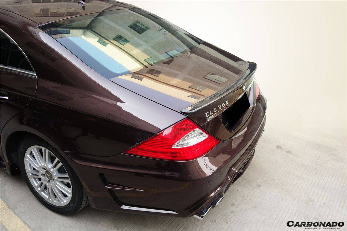 2005-2009 Mercedes Benz W219 Cls Class WD Style Rear Bumper with Exhaust Tips
