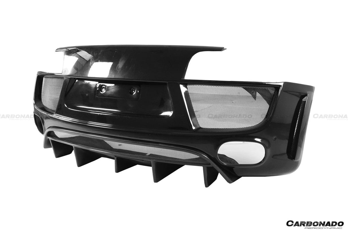 2006-2015 Audi R8 V8 V10 Coupe Spyder DPGT Style Rear Bumper With Exhaust Tips