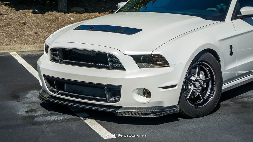 2010 - 2014 Shelby GT500 Carbon Fiber Hood Vent