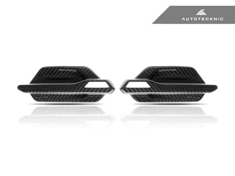 AutoTecknic Dry Carbon Fiber Fender Trims - F87 M2