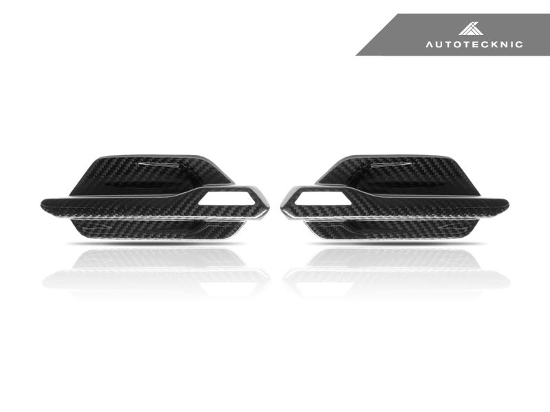 AutoTecknic Dry Carbon Fiber Fender Trims - F87 M2
