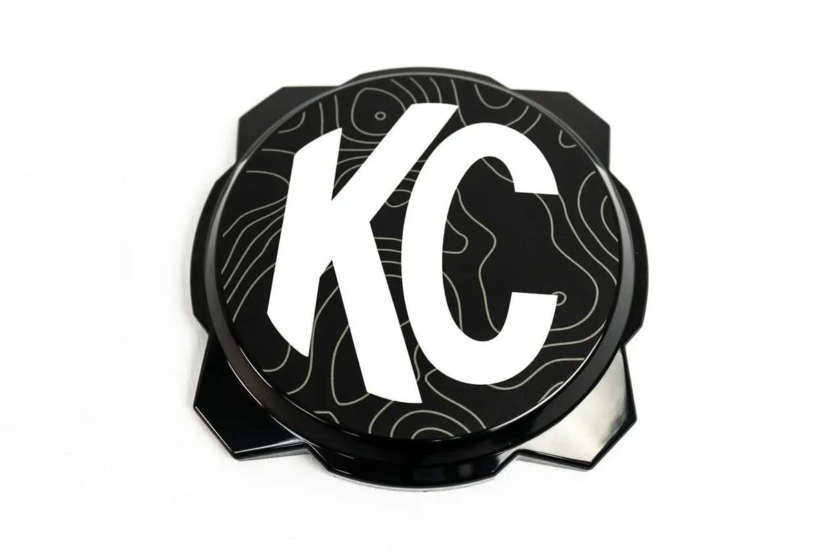 KC HiLITES Pro6 / Titan Gravity Light Cover Topo Overlays (Pair) - Universal