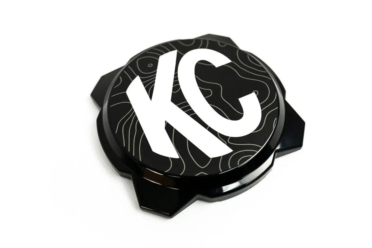 KC HiLITES Pro6 / Titan Gravity Light Cover Topo Overlays (Pair) - Universal