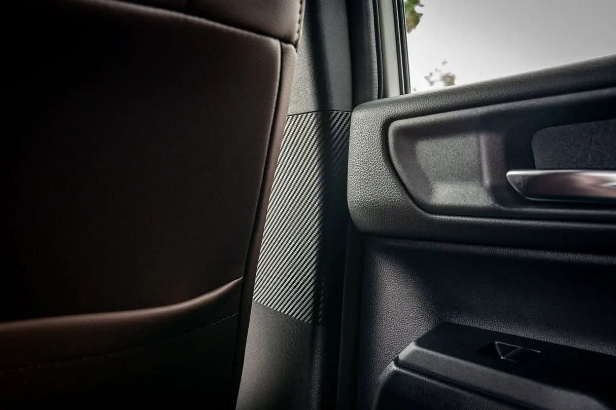 3D Carbon Seatbelt Panel Protection - 2024+ Land Cruiser / GX 550