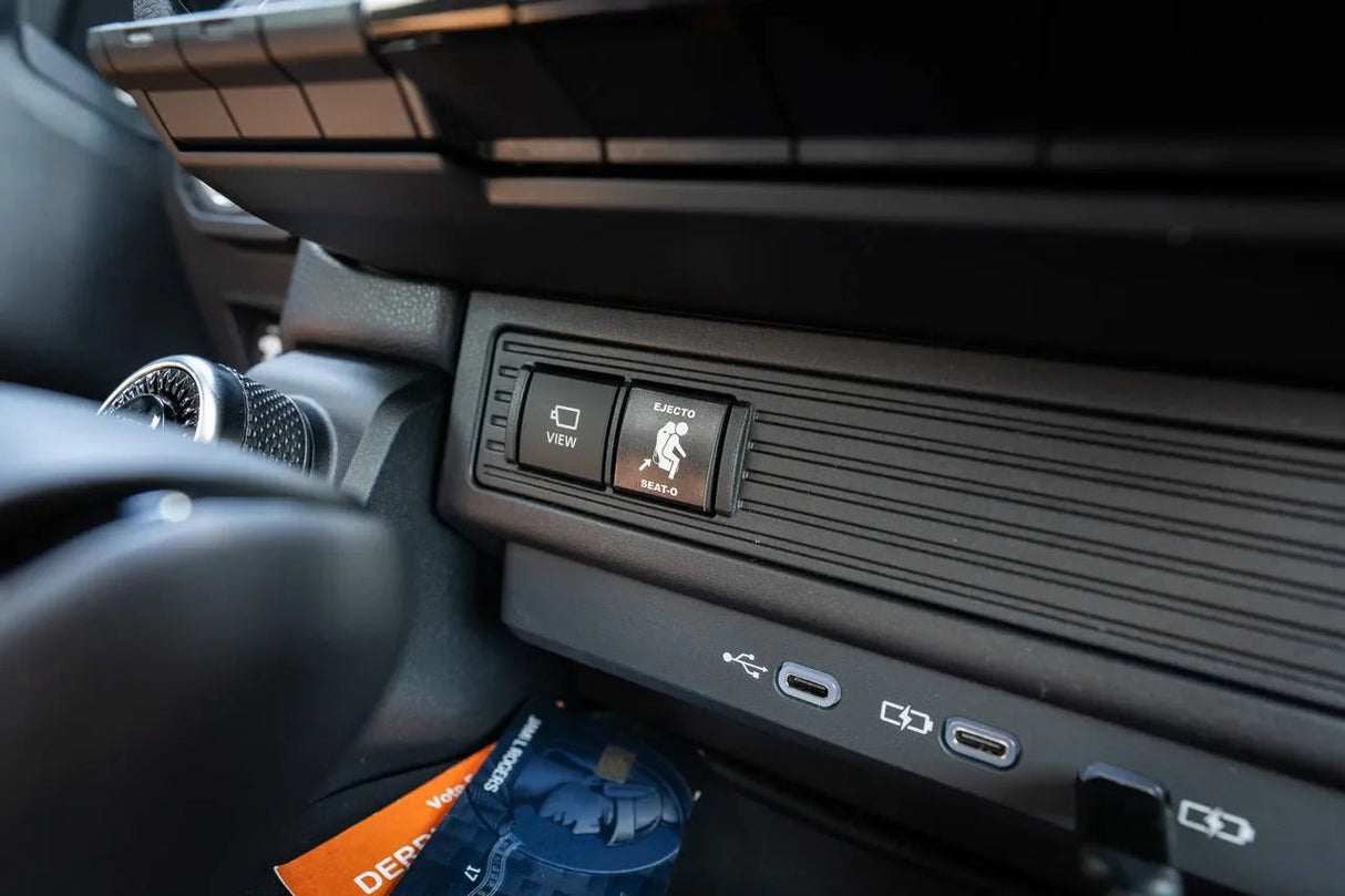 Ejecto Seato Blank Button Overlay - 2024+ Land Cruiser / Tacoma / 2025+ 4Runner